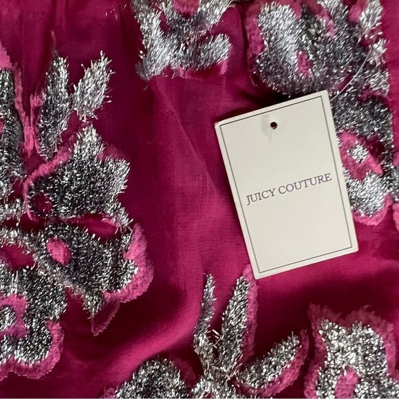 Juicy Couture Pull On Floral Jogger Pants NWT - Picture 6 of 10